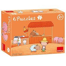 La fattoria di Carla - puzzle 6 pz