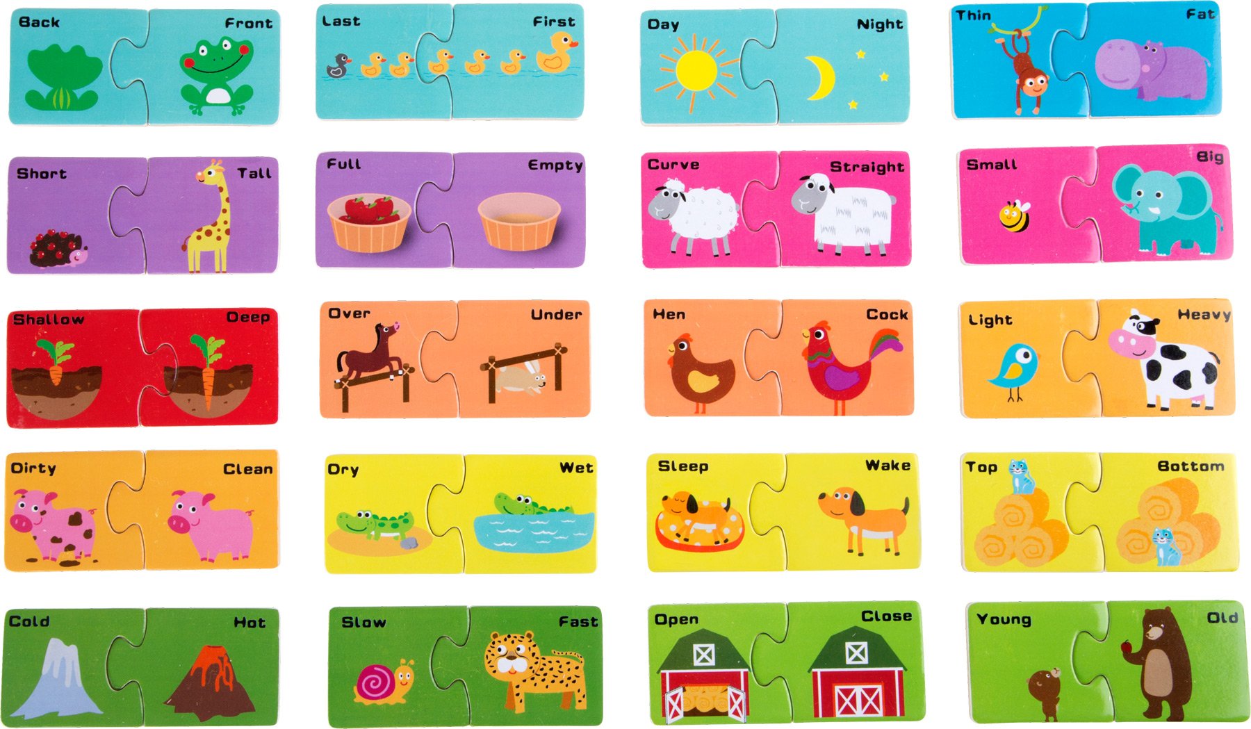 Puzzle didattico "Gli Opposti" - immagine 3