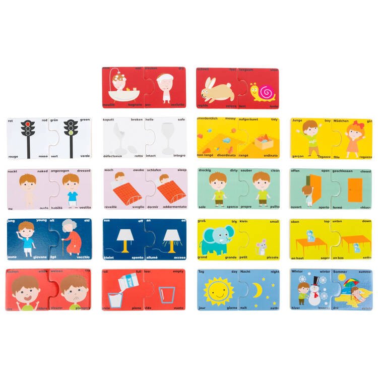 Puzzle didattico "Al Contrario"