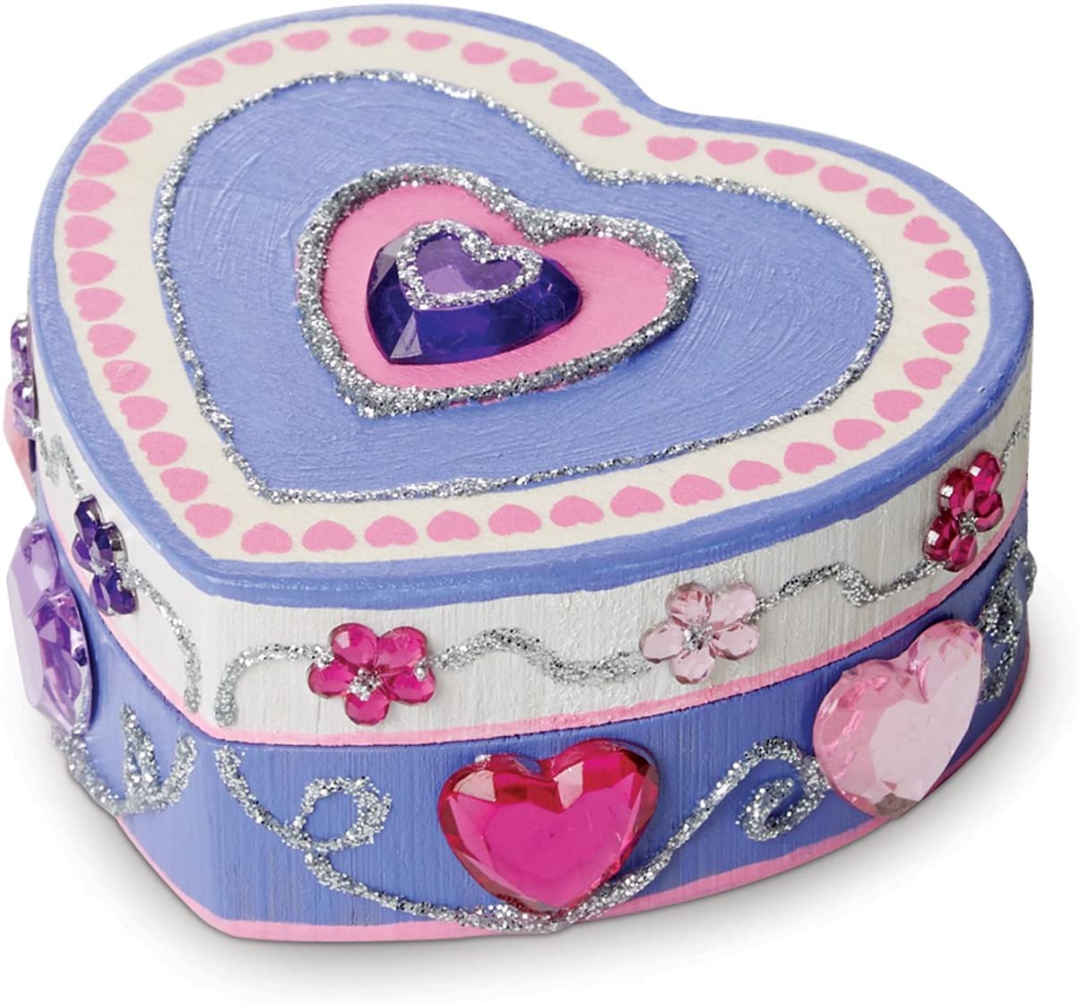DECORA DA TE : SCATOLINA IN LEGNO A FORMA DI CUORE - immagine 2