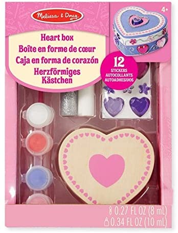 DECORA DA TE : SCATOLINA IN LEGNO A FORMA DI CUORE