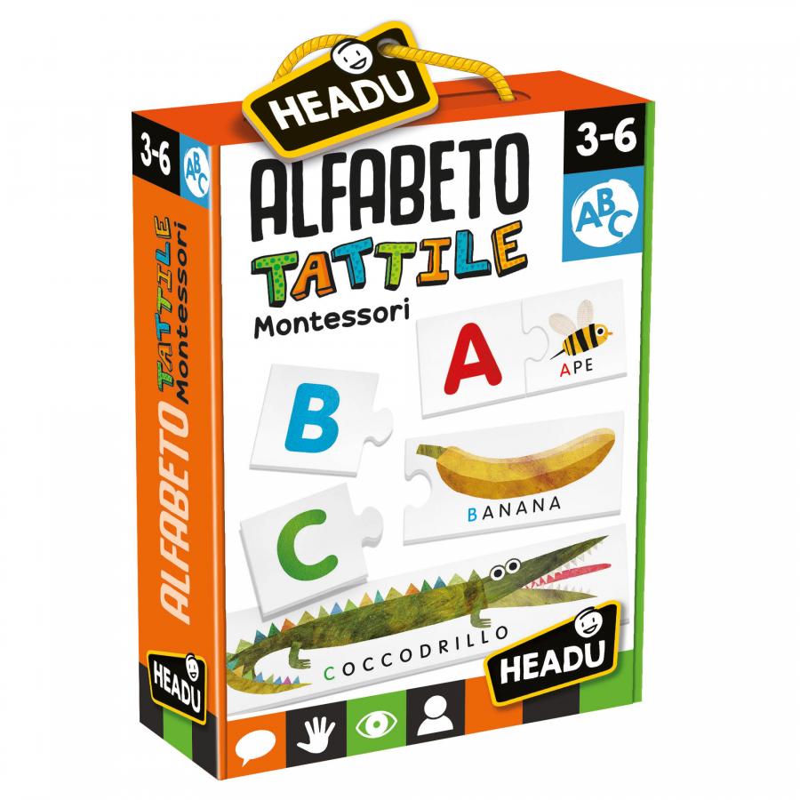 ALFABETO TATTILE MONTESSORI