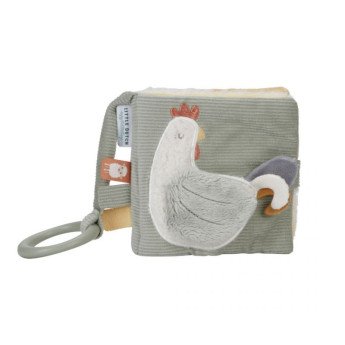 LITTLE DUTCH - LIBRO MORBIDO CON GANCIO LITTLE FARM