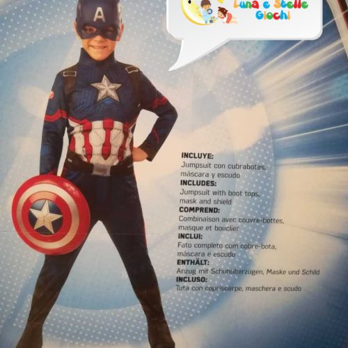 COSTUME CAPITAN AMERICA
